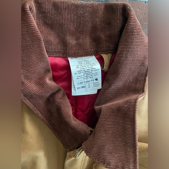 Vintage Carhartt dead stock insulated duck bib coveralls workwear size 54 BNWOT - Picture 5 of 10